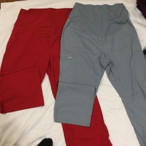 Maternity scrub pants